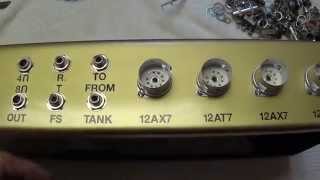 How to ScratchBuild a Vintage Amp, Part 7:  Chassis Finishing and PointtoPoint Wiring