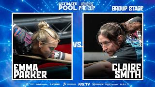 WHO WILL GO THE QUARTER FINAL | Emma Parker v Claire Smith | Women's Pro Cup 2026 | Group Stages