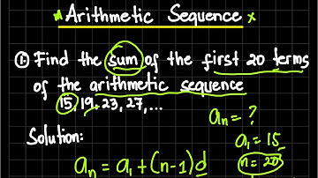 Sum of an Arithmetic Sequence
