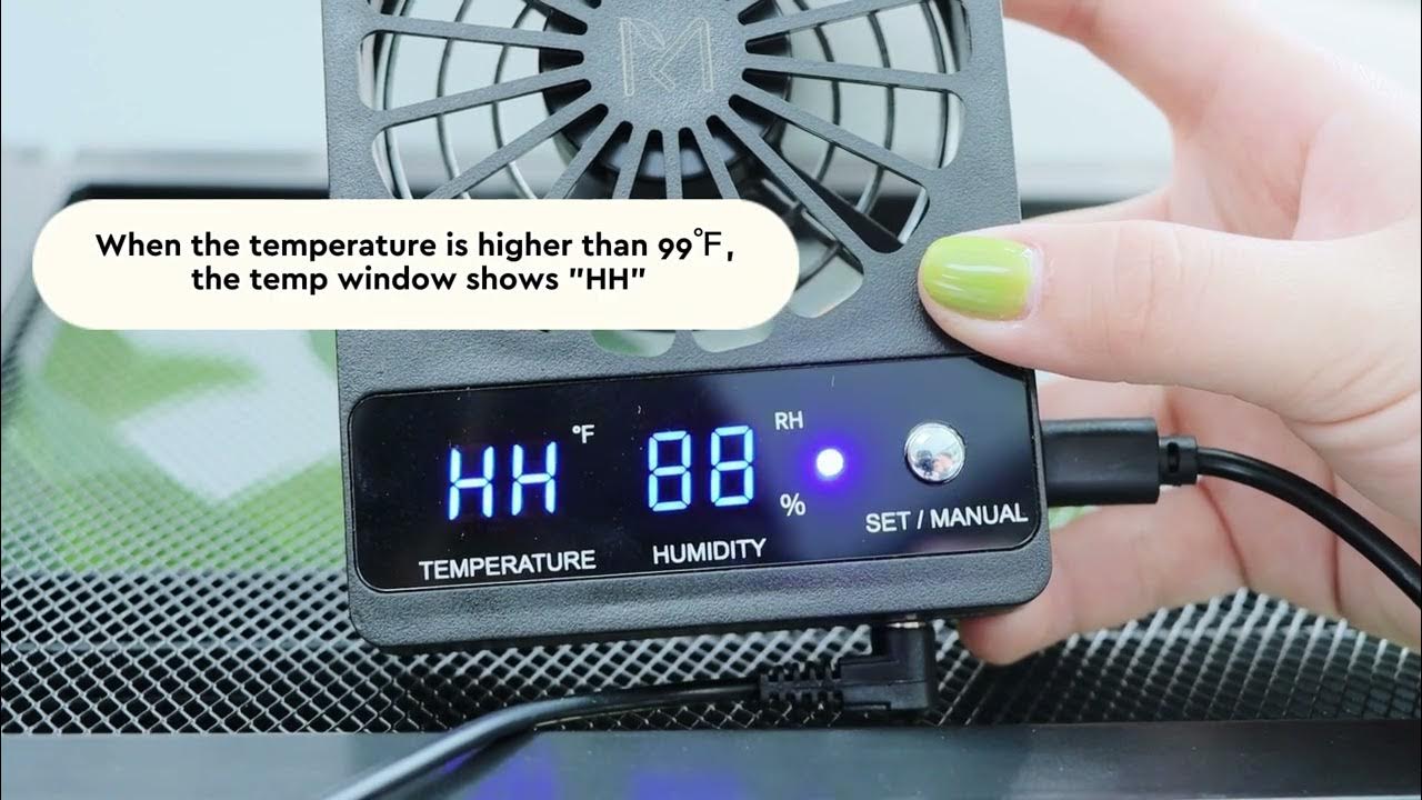 Moistenland Ventilation Fan For Reptile Terrarium YouTube