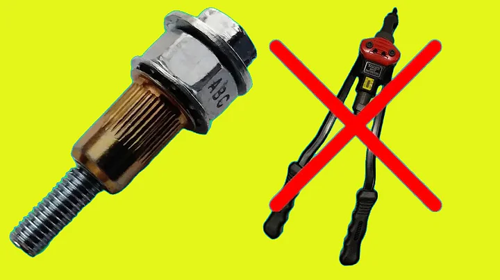 5 Simple TRICKS to Use Rivnuts Without Expensive Equipment