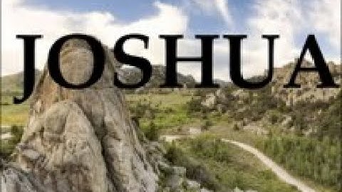 THE BOOK OF JOSHUA  22-24 - -  5/20/2001 (VIDEO JUMPY) BONUS: Dennis Agajanian Chuck Smith & Friends