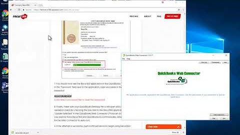 Recur360 Tutorial - QuickBooks Desktop Signup