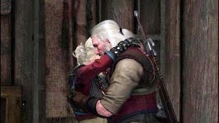 THE WITCHER 3 - Geralt finds Ciri (the legendary moment) [4K, 60fps]