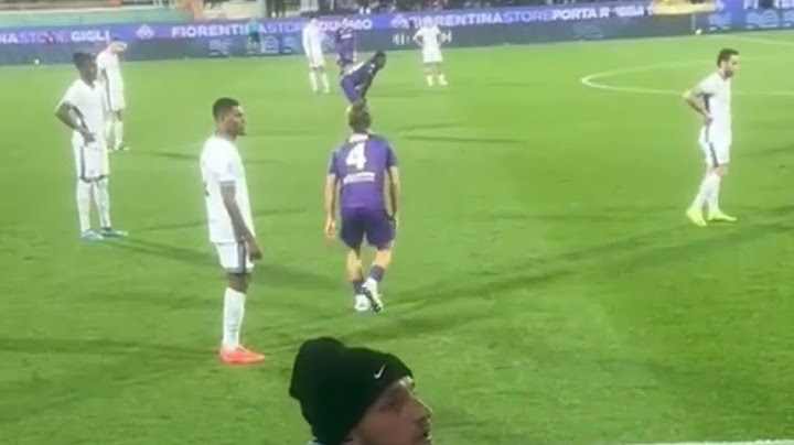 Edoardo Bove si accascia durante Fiorentina - Inter