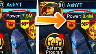 HOW I GAINED 500,000 POWER IN 1 HOUR (Why You Should MULE Artifacts)
