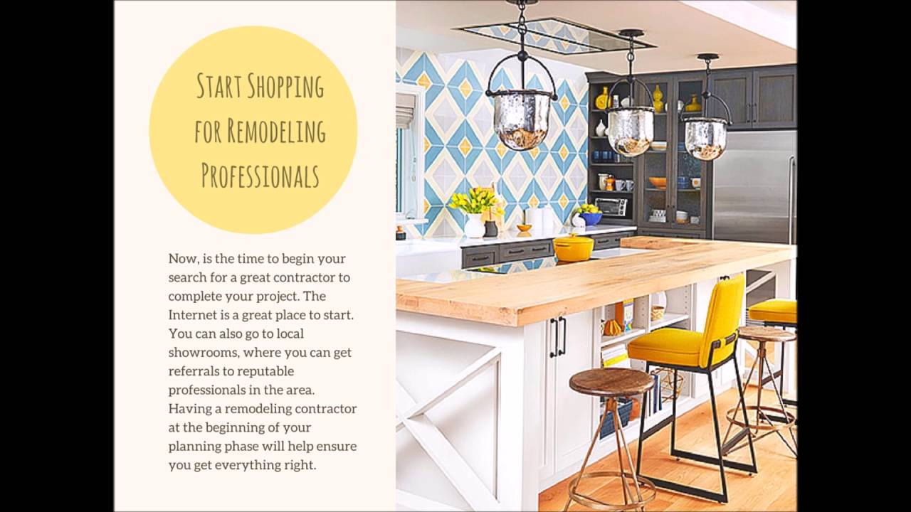 9 steps kitchen remodel - YouTube