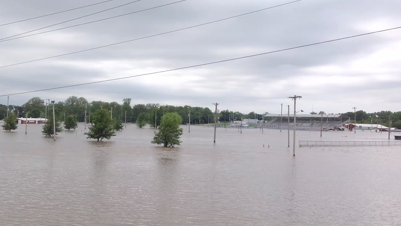 Local Flooding, May 22nd, 2019 Winfield, Kansas YouTube