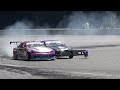 【D1エキシビジョン】D1本番直前 大破壊💥自走不可に😭ドリドレ走2024 DRIFT ドリフト走行 DoriDore 奥伊吹モーターパーク