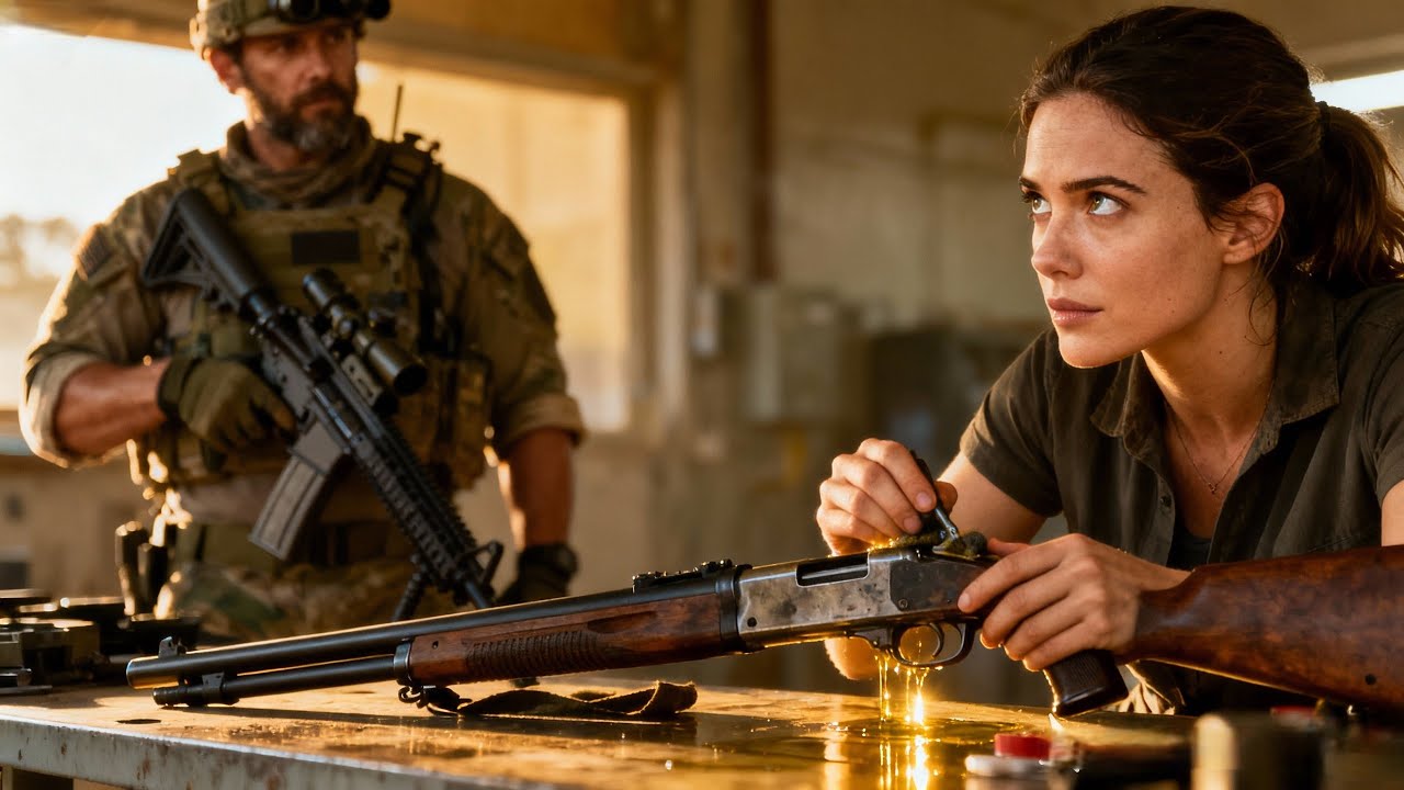 Она чистила оружие, когда снайпер спросил, может ли она сделать выстрел на 3800 метров | Mission ...