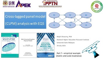 7- Cross-lagged panel model (CLPM) analysis with EQS - part 7 of 11