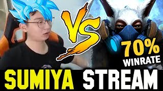 SUMIYA meets 70% Winrate Meepo Picker | Sumiya Invoker Stream Moment #1100