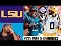 No. 4 LSU Tigers at No. 13 Ole Miss Rebels | Game Highlights | 2025 SEC Football Reaction!