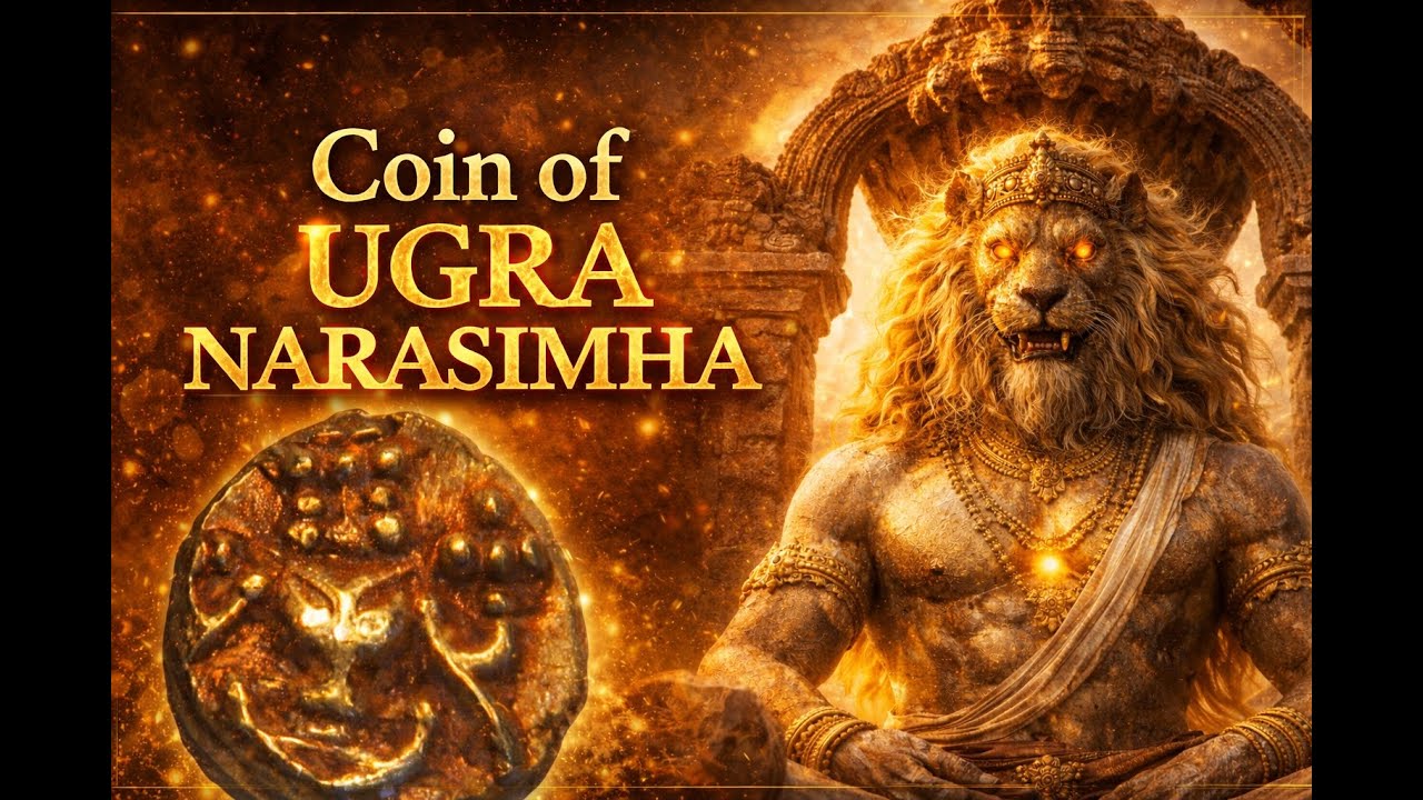 The Ugra Narasimha Gold Coin of Vijayanagara | Hampi to Mysore