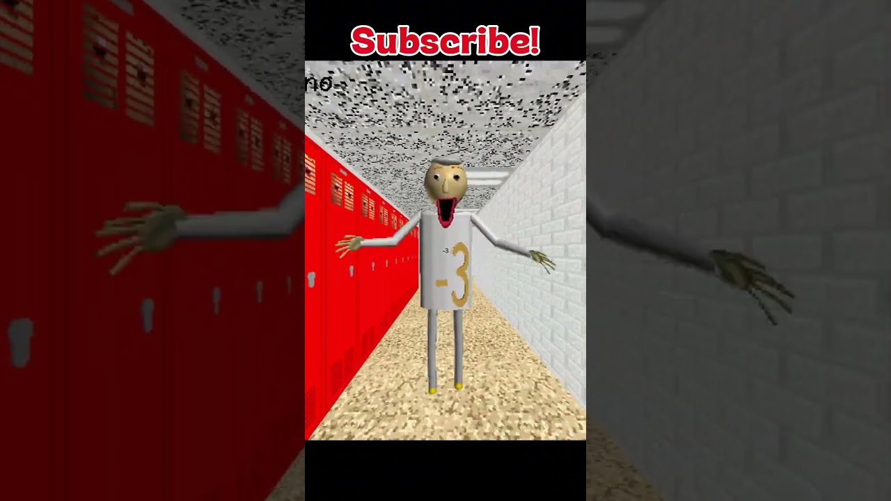 МИНУС ТРИ - Baldi's Basics v1.4.3 декомпилированная версия мода 