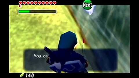 The Legend of Zelda Ocarina of Time and Master Quest all 4 Bottles 480p