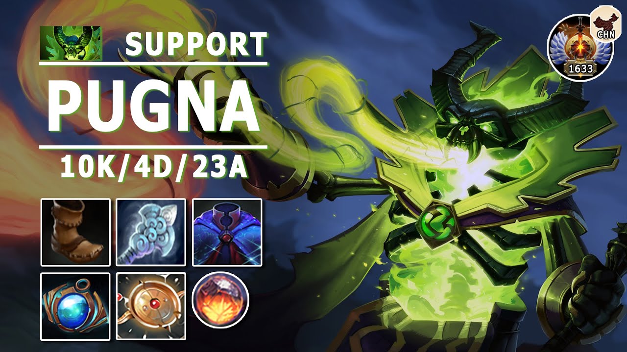 Pugna Support | 7.31b | Great Healer | Dota 2 Immortal Gameplay