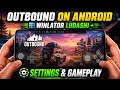 OUTBOUND ON ANDROID 🔥 WINLATOR LUDASHI PLUS | Full Setup, Best Settings & Gameplay