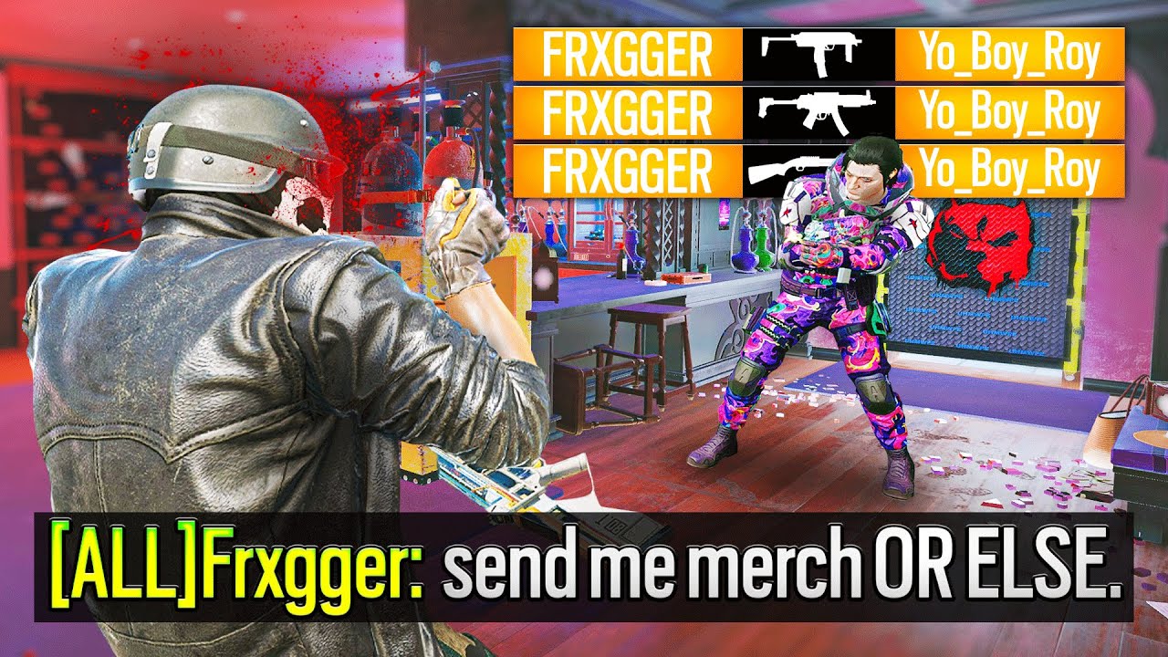 ANGERING THE MOST TOXIC CHAMP in SIEGE X