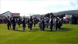 West Lothian Schools Pipe Band Cowal Gathering 2013