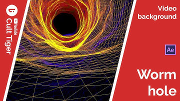 Cult Tiger 의 3D 파티클 터널 영상배경 또는 로고배경 추천영상 !!!