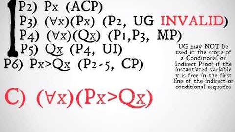 Conditional and Indirect Proof (Predicate Calculus)