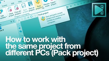 How to work with the same project from different PC in VSDC Free Video Editor