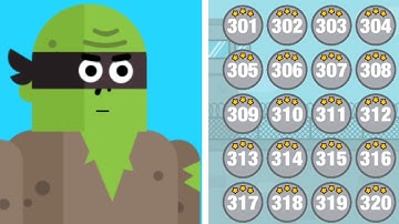 Mr.Ninja - Slicey puzzles Chapter 16 | All 3 Stars Levels 301-320 GamePlay ( iOS,Android )