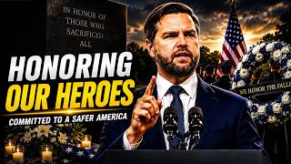 JD Vance Speech: Vance Sends Strong Message on Crime & Safety 🇺🇸 | Today World News | US News
