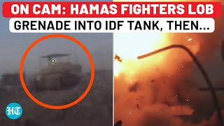 On Cam: Hamas Bleeds Israel, Four IDF Soldiers Killed After Grenade Explodes Inside Merakava Tank