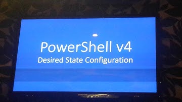 PowerShell4 Desired State Configuration In Windows 8.1 RTM