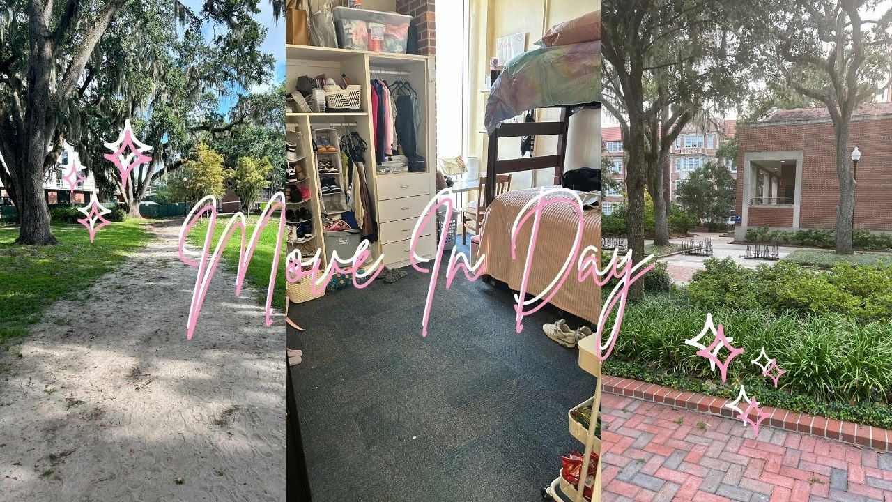 COLLEGE MOVE IN VLOG: UNIVERSITY OF FLORIDA MOVE IN + DORM TOUR