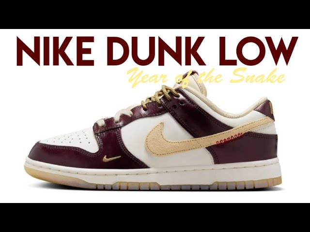 NIKE DUNK LOW “Year of the Snake” (W) - YouTube