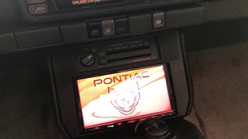 1991 Pontiac Firebird with 1988 GTA digital dash