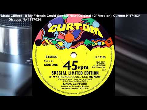 Linda Clifford If My Friends Could See Me Now Original 12 Version 1978 Linda Clifford If My Friends Could See Me Now Original 12 Version 1978