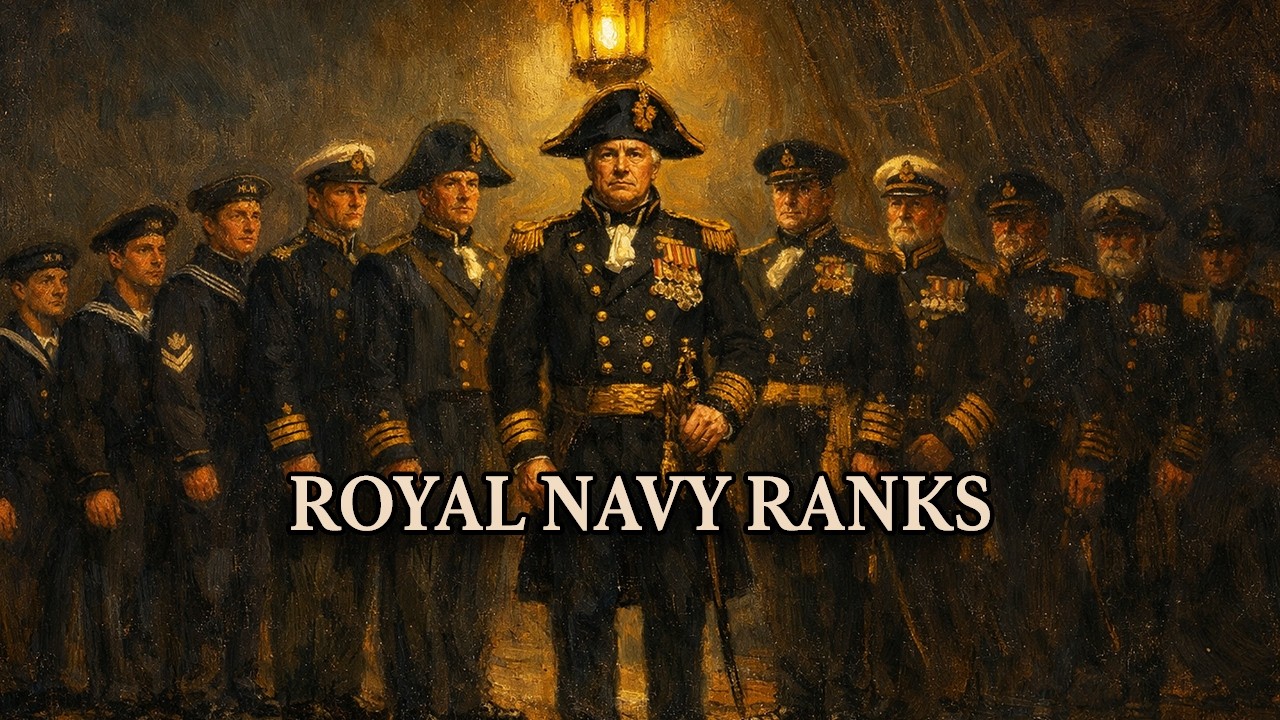 One Hour of What It’s Like to Be Every Royal Navy Rank