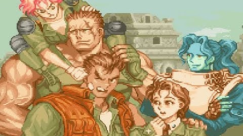 armored warriors [MAME] gameplay