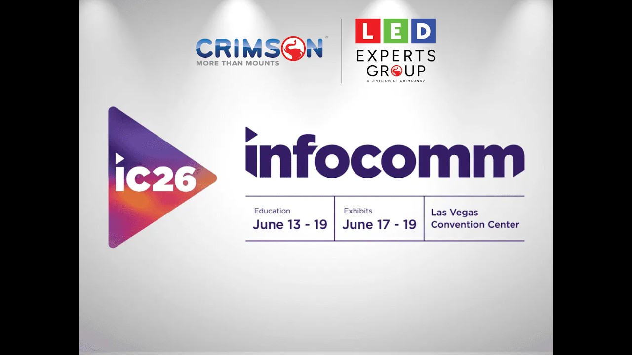 See the Latest LED & AV Innovations at InfoComm 2026 – Las Vegas - YouTube