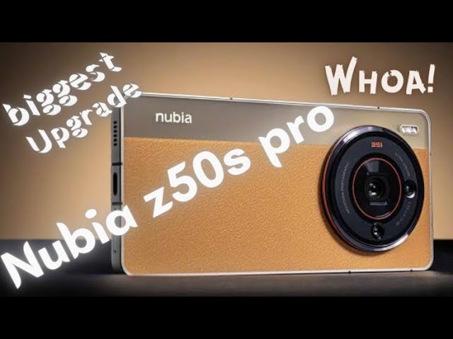 ZTE Nubia Z50S Pro Review: The Best Phone of 2023? - YouTube