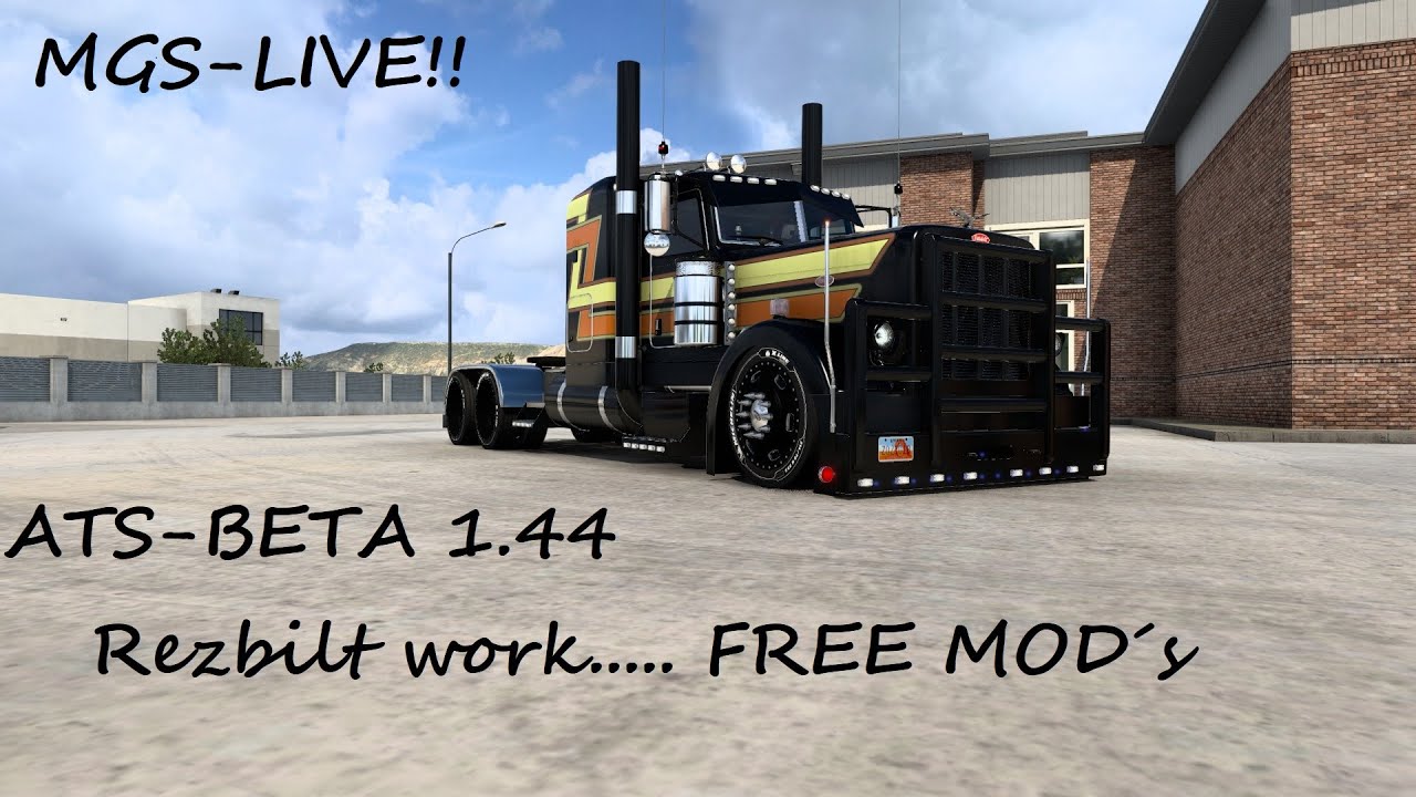 ATS BETA 1.44 Suspension/Mod´s MGSLive ATS 1.44 DETruckers YouTube