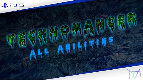 Outriders - Technomancer / All Abilities