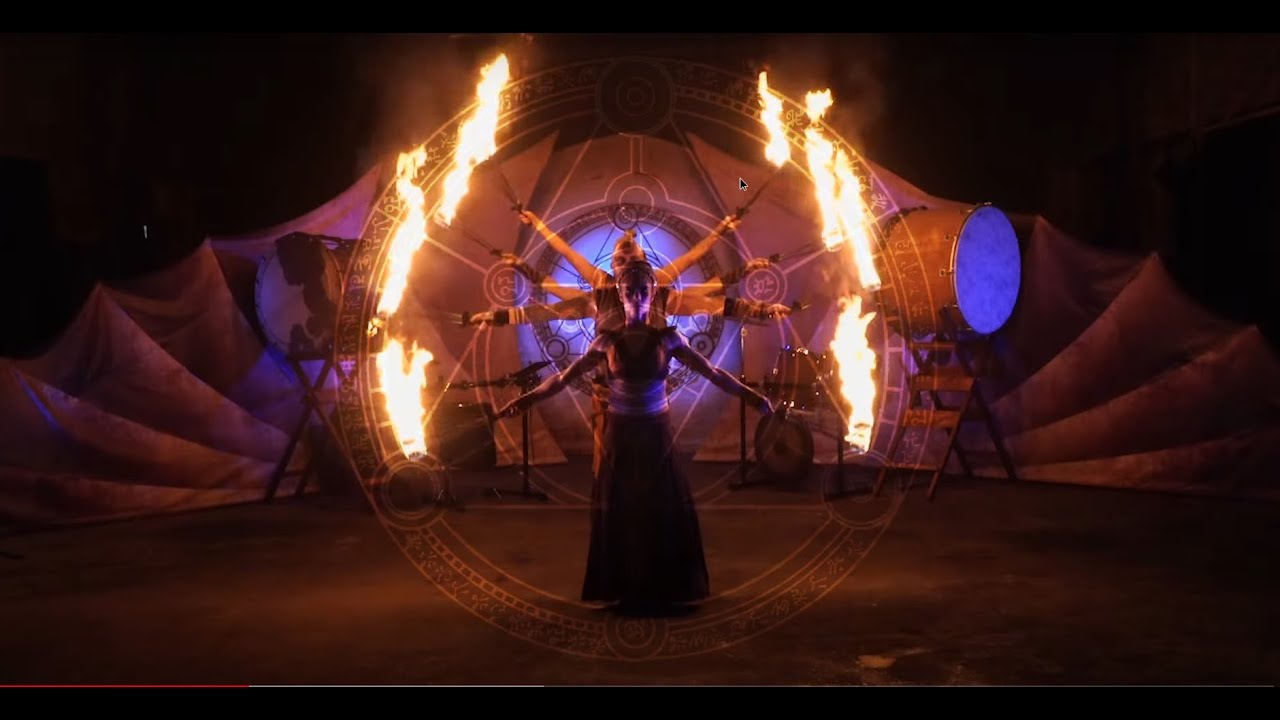 Compagnie Zoolians - Arcanes - Spectacle de feu