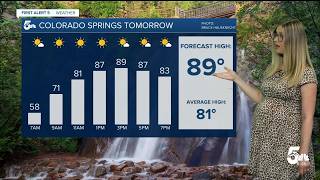 Remaining sunny and dry on Thursday in southern Colorado