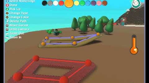 Kodu: Modifying path for plane to follow (19 of 26)