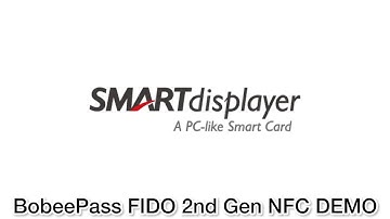 SDT BobeePass FIDO 2nd Gen NFC demo