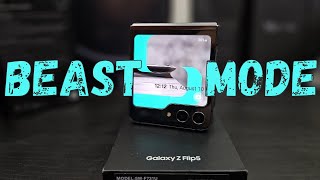 Samsung Galaxy Z Flip 5 Cover Display- How to activate BEAST MODE!!! screenshot 2