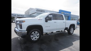 2020 Chevrolet Silverado 2500 LTZ 4WD Crew Cab Summit White