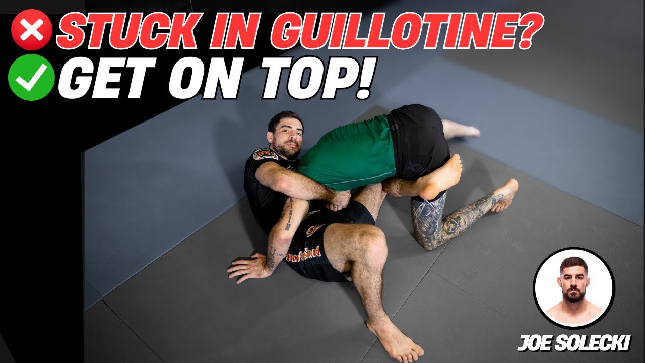 3 Smart Ways to use the GUILLOTINE to get on TOP! | Joe Solecki