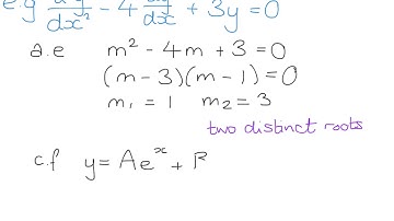 Hannah Crosby Video Series: Solving Second Order ODEs