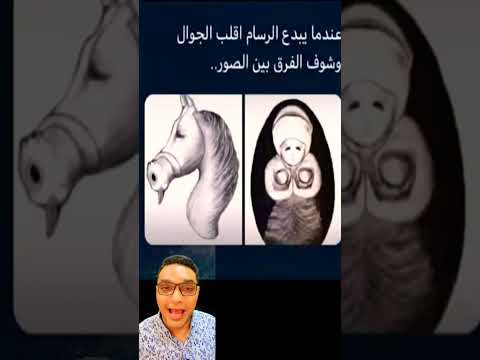 شاهد اغرب صورة خداع بصري اقلب الموبايل 